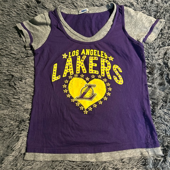 Women’s Los Angeles‎ LA Lakers NBA Team Appeal  Basketball Shirt Jersey Small - Picture 1 of 7